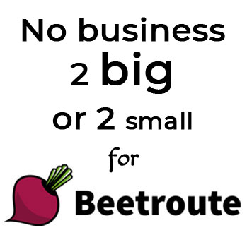Beetroute small square ad